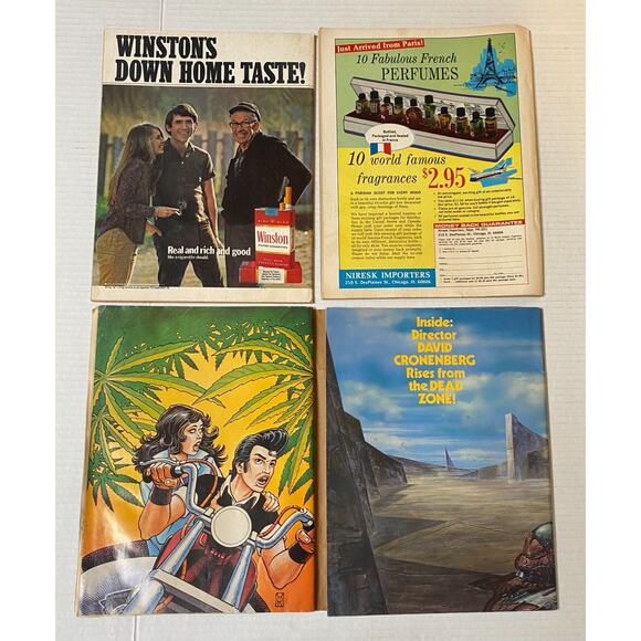 Vintage Lot Stag Saga Heavy Metal Men Magazine Stories Fantasy Comic Women 15B - Picture 2 of 3